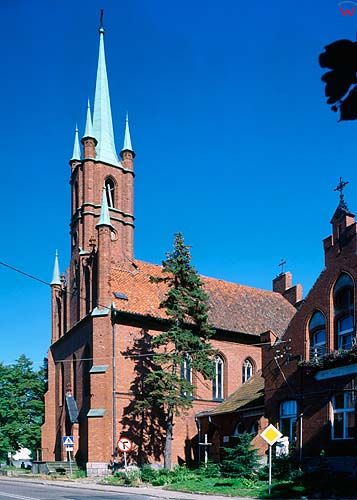 Frombork, kościół neogotycki